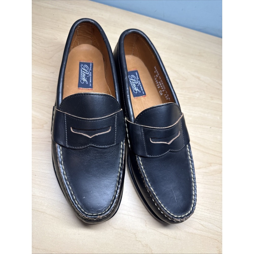 Rancourt for Cole Haan Pinch Loafer 8 M Made in Maine USA Black Excellent